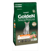 Ração Golden Seleção Natural Frango Arroz Gatos Adultos 3kg
