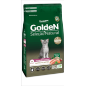 Ração Golden Seleção Natural Frango Arroz Gatos Filhotes 3kg