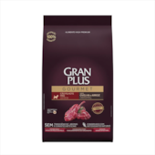 Ração Gran Plus Gourmet Ovelha Arroz Cães Filhotes Raças Minis 3kg