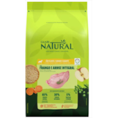 Ração Guabi Natural Frango Arroz Integral Cães Filhotes Raças Gigantes 12kg
