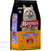 Ração Magnus Cat Carne Gatos Castrados 20kg