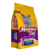 Ração Magnus Cat Recheados Sem Corante Gatos Adultos 15kg