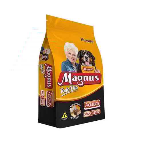 Ração Magnus Todo Dia Carne Cães Adultos 15kg