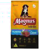 Ração Magnus Todo Dia Carne Cães Filhotes 20kg