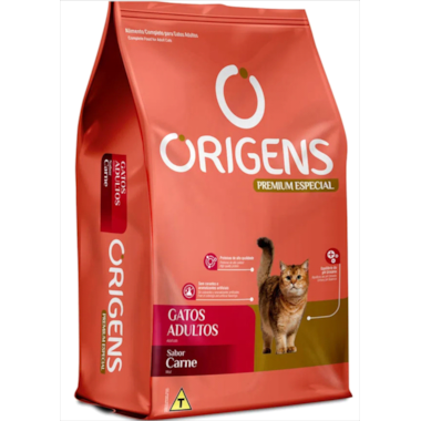Ração Origens Carne Gatos Adultos 1kg