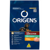 Ração Origens Frango e Cereais Cães Adultos Raças Mini e Pequenas 1kg