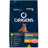 Ração Origens Frango e Cereais Cães Sênior Raças Medias e Grandes 15kg