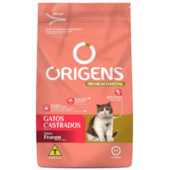 Ração Origens Frango Gatos Castrados 10,1kg
