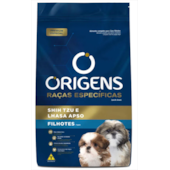 Ração Origens Shih Tzu e Lhasa Apso Cães Filhotes 10,1kg