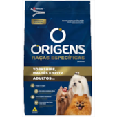 Ração Origens Yorkshire, Maltes e Spitz Cães Adultos 1kg