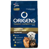 Ração Origens Yorkshire, Maltes e Spitz Cães Filhotes 1kg