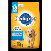Ração Pedigree Cães Filhotes Raças Médias e Grandes 15kg