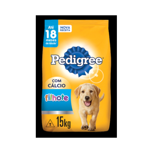 Ração Pedigree Cães Filhotes Raças Médias e Grandes 15kg