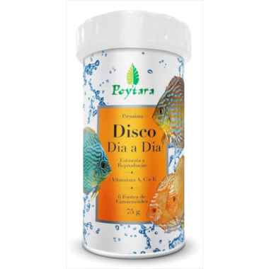 Ração Poytara Disco Dia a Dia 75g