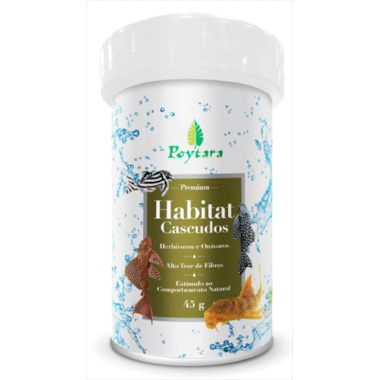 Ração Poytara Habitat Cascudos 45g
