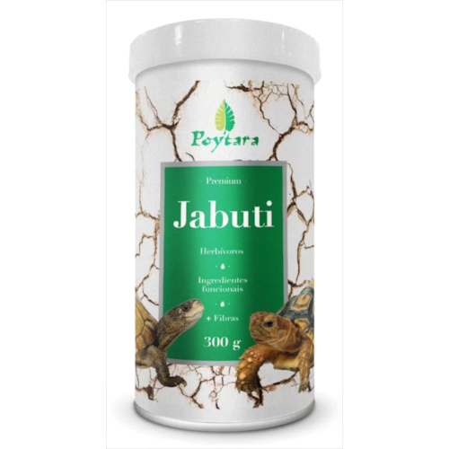 Ração Poytara Jabuti 300g