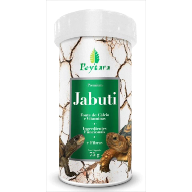 Ração Poytara Jabuti 75g