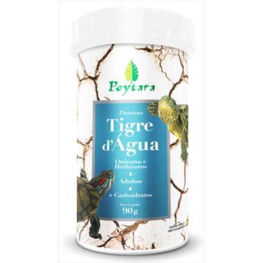 Ração Poytara Tigre D'água 90g
