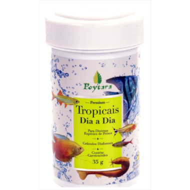 Ração Poytara Tropicais Dia a Dia 35g
