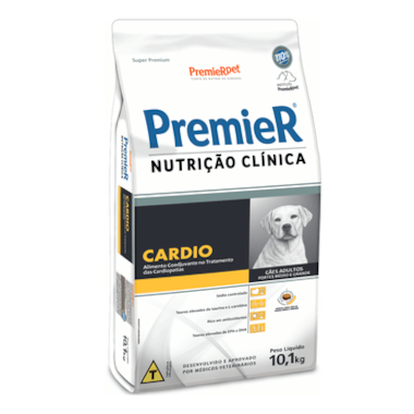 Ração Premier Cardio Cães Raças Medias e Grandes 10,1kg