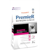 Ração Premier Diabetes Cães Raças Pequenas 2kg