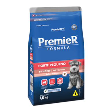 Ração Premier Formula Frango Cães Filhotes Raças Pequenas 1kg