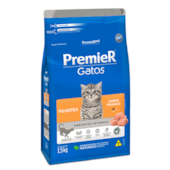 Ração Premier Frango Ambientes Internos Gatos Filhotes 1,5kg