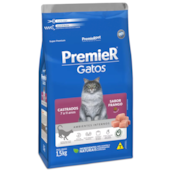 Ração Premier Frango Gatos Adultos Castrados A.I 7 a 11 anos 1,5kg