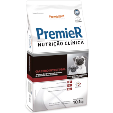 Ração Premier Gastro Intestinal Cães Raças Pequenas 10,1kg