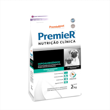 Ração Premier Hipoallergenic Cães Raças Pequenas 2kg