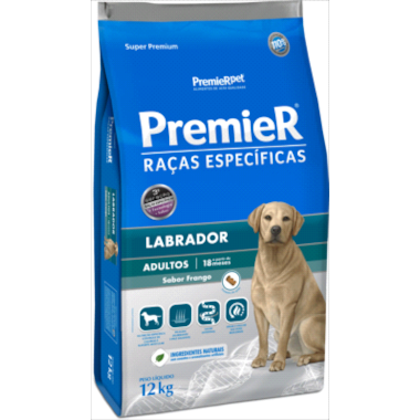 Ração Premier Labrador Cães Adultos 12kg