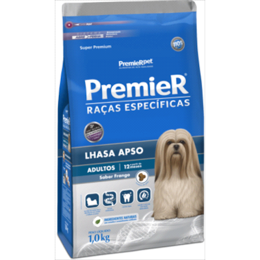 Ração Premier Lhasa Apso Cães Adultos 1kg