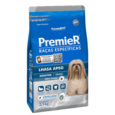 Ração Premier Lhasa Apso Cães Adultos 2,5kg