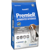Ração Premier Light Ambientes Internos Cães Adultos Raças Pequenas 12kg