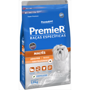 Ração Premier Maltes Cães Adultos 1kg
