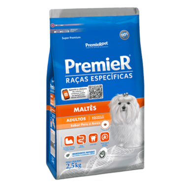 Ração Premier Maltes Cães Adultos 2,5kg