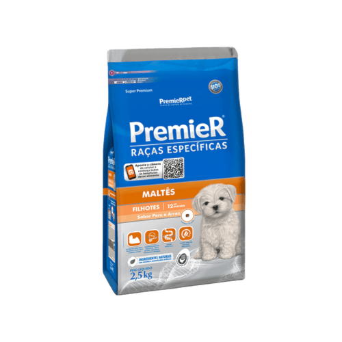 Ração Premier Maltes Cães Filhotes 2,5kg