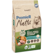 Ração Premier Nattu Abobora Cães Adultos Raças Pequenas 10,1kg