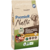 Ração Premier Nattu Mandioca Cães Adultos Raças Médias e Grandes 12kg