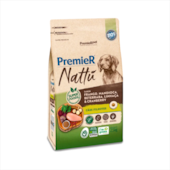 Ração Premier Nattu Mandioca Cães Filhotes Raças Médias e Grandes 2,5kg
