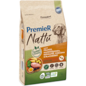 Ração Premier Nattu Mandioquinha Cães Adultos Raças Medias 12kg