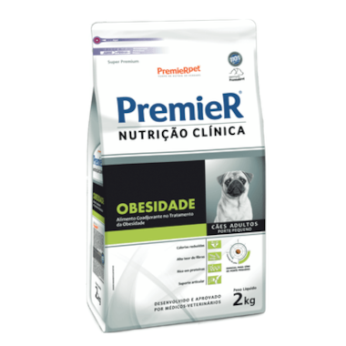 Ração Premier Obesidade Cães Raças Pequenas 2kg
