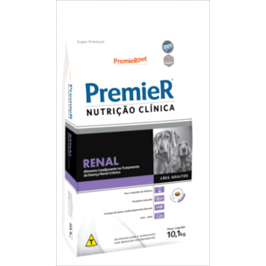 Ração Premier Renal Cães Adultos 10,1kg