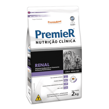 Ração Premier Renal Cães Adultos 2kg