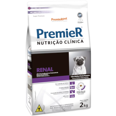 Ração Premier Renal Cães Raças Pequenas 2kg