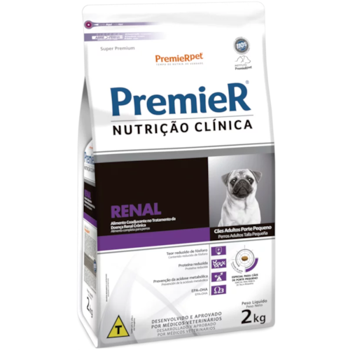 Ração Premier Renal Cães Raças Pequenas 2kg