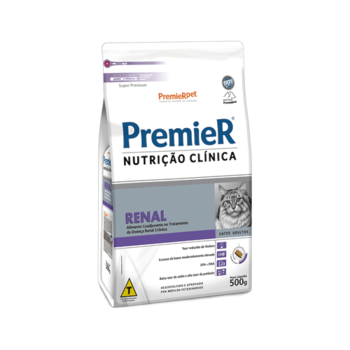 Ração Premier Renal Gatos 500g