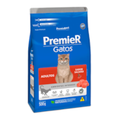 Ração Premier Salmão Ambientes Internos Gatos Adultos 500g