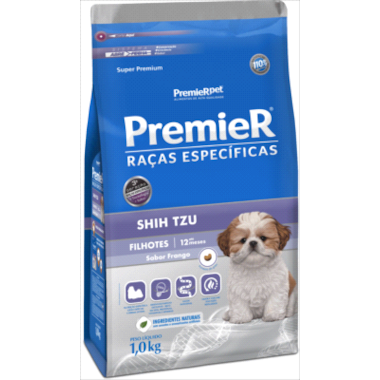 Ração Premier Shih Tzu Cães Filhotes 1kg