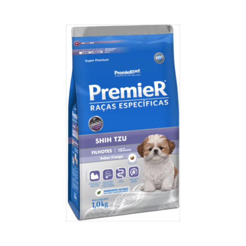 Ração Premier Shih Tzu Cães Filhotes 1kg
